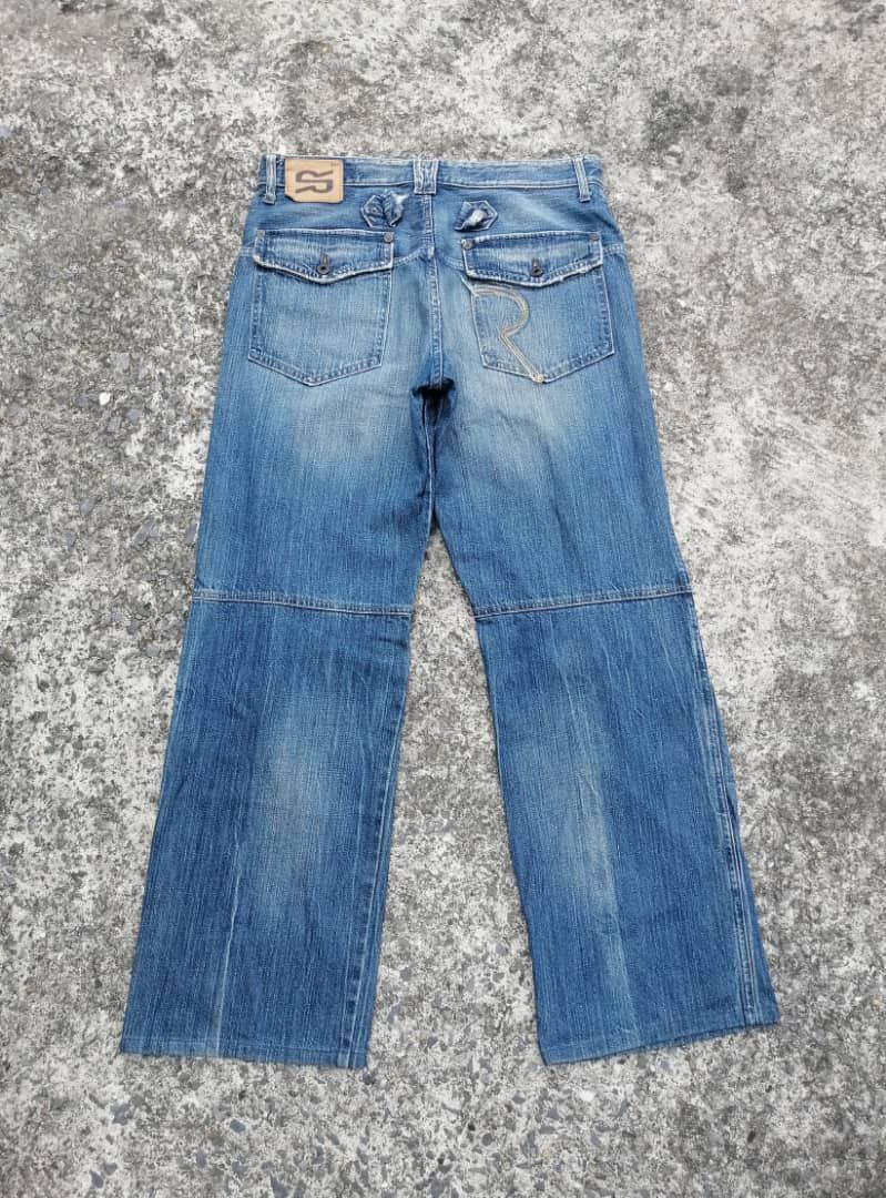 Designer Rare Joiner Made In Italy Denim Jeans Size US 34 / EU 50 - 2 Thumbnail