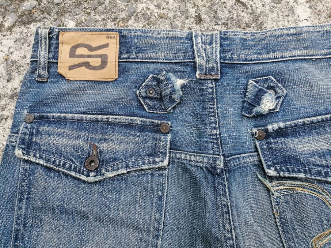 Designer Rare Joiner Made In Italy Denim Jeans Size US 34 / EU 50 - 3 Thumbnail