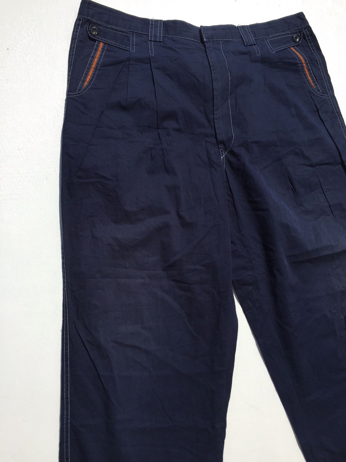 Jean Charles De Castelbajac × Vintage Baggy Jeans Charles De Castelbajac Sport Casual Pants Size US 38 / EU 54 - 2 Thumbnail