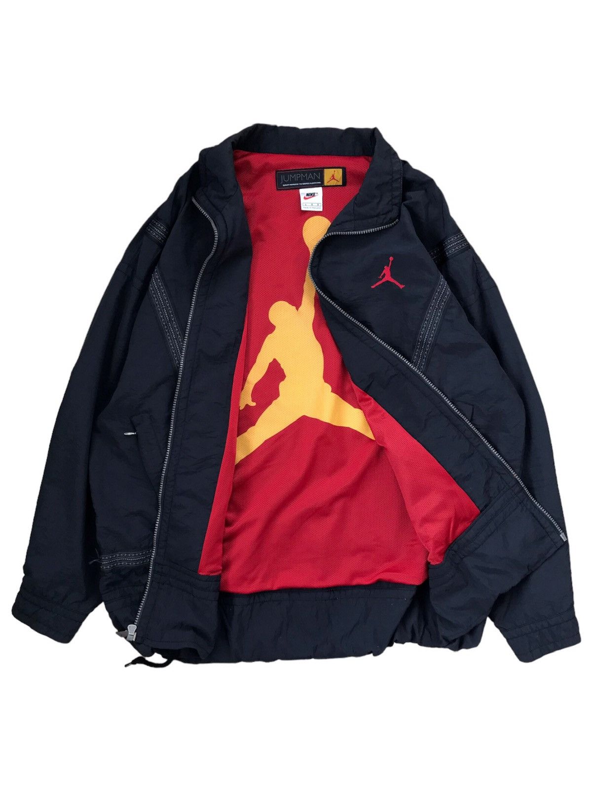 Jordan Brand × Nike × Vintage Rare vintage Nike Jump man Jacket Size US L / EU 52-54 / 3 - 1 Thumbnail
