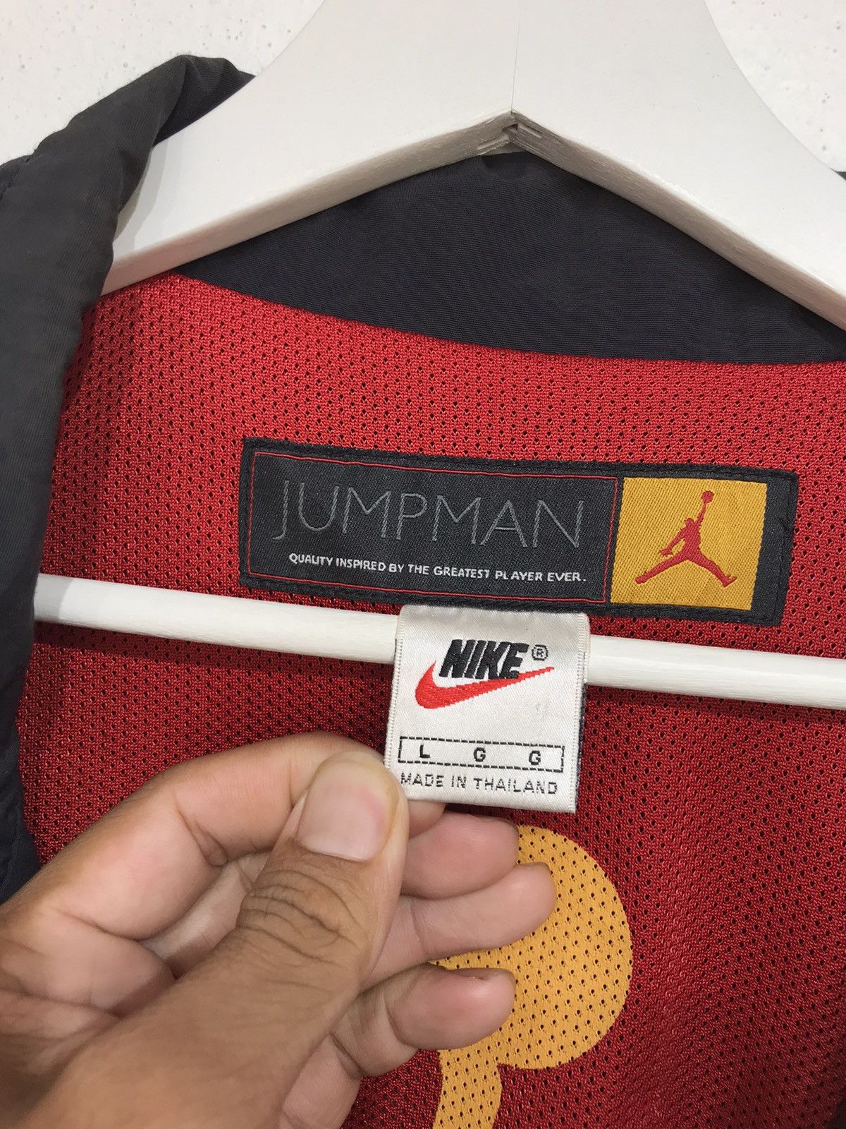 Jordan Brand × Nike × Vintage Rare vintage Nike Jump man Jacket Size US L / EU 52-54 / 3 - 2 Thumbnail