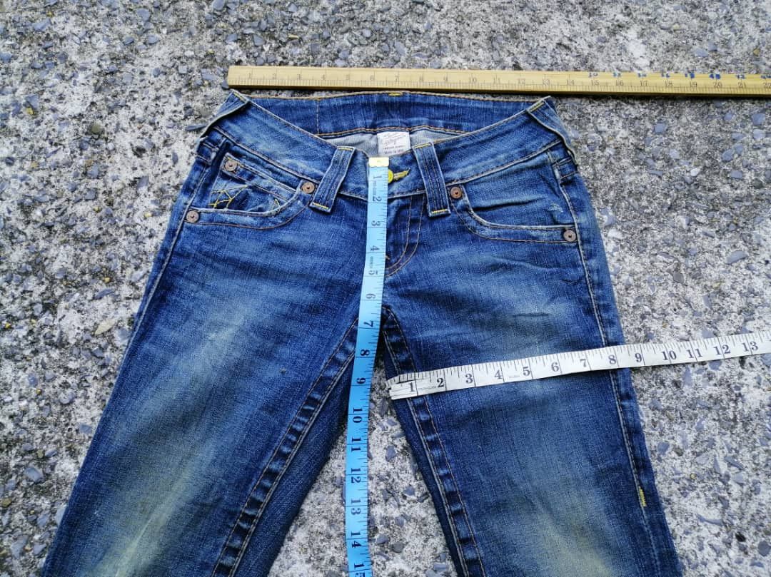 True Religion True Religion Low Rise Denim Jeans Size 25" / US 0 / IT 36 - 5 Thumbnail