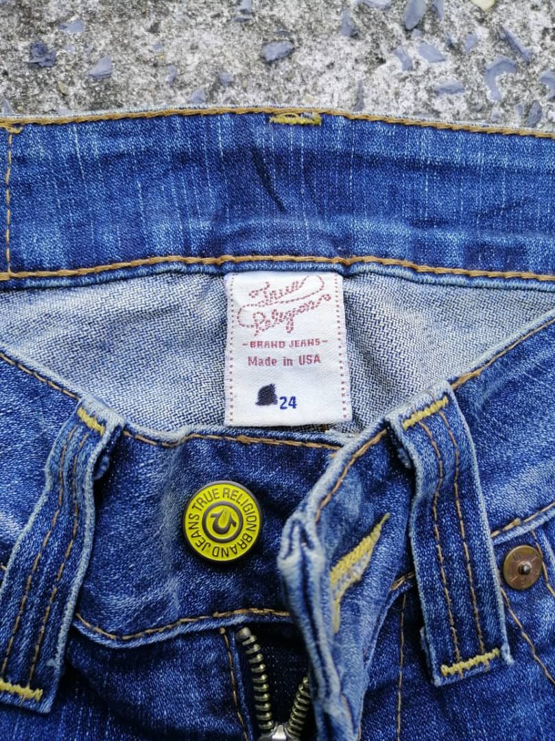 True Religion True Religion Low Rise Denim Jeans Size 25" / US 0 / IT 36 - 3 Thumbnail