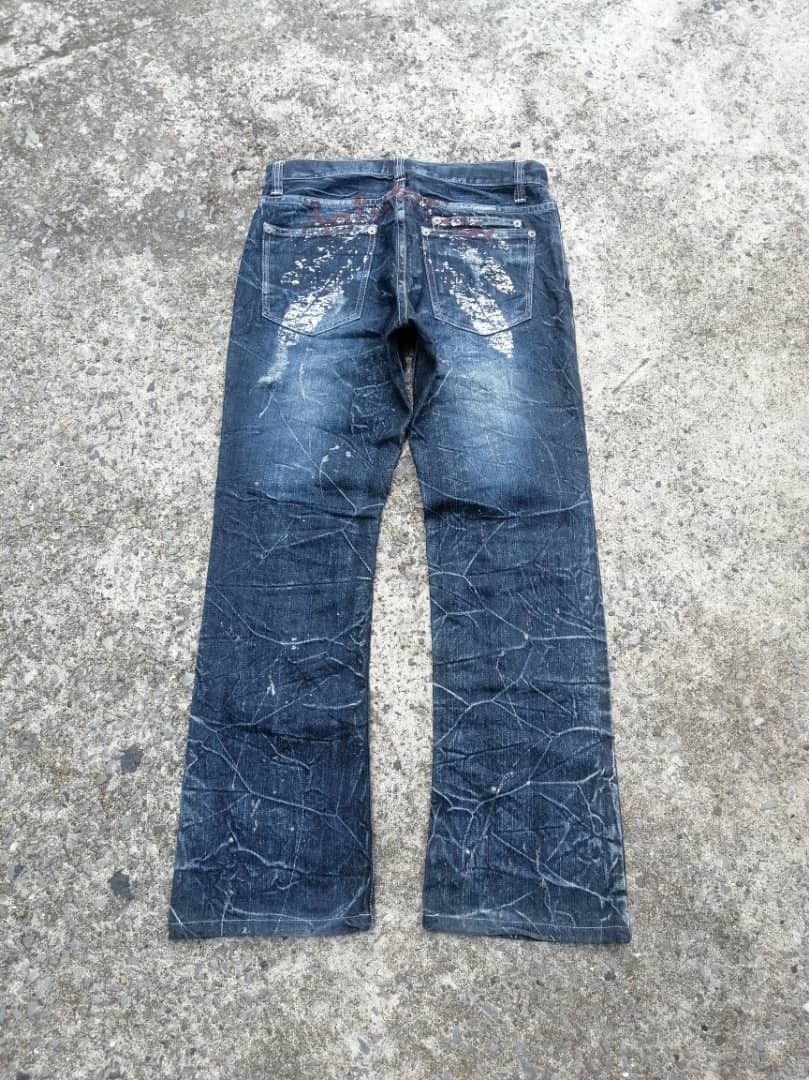 Designer Nylaus Nice Design Denim Jeans Size US 32 / EU 48 - 3 Thumbnail