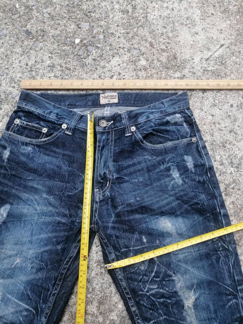 Designer Nylaus Nice Design Denim Jeans Size US 32 / EU 48 - 4 Thumbnail
