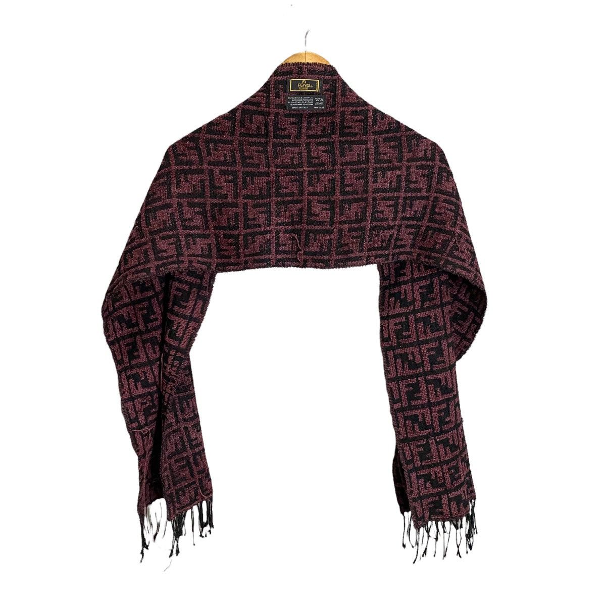 Fendi Fendi zucca monogram mufler/scarft Size ONE SIZE - 2 Thumbnail
