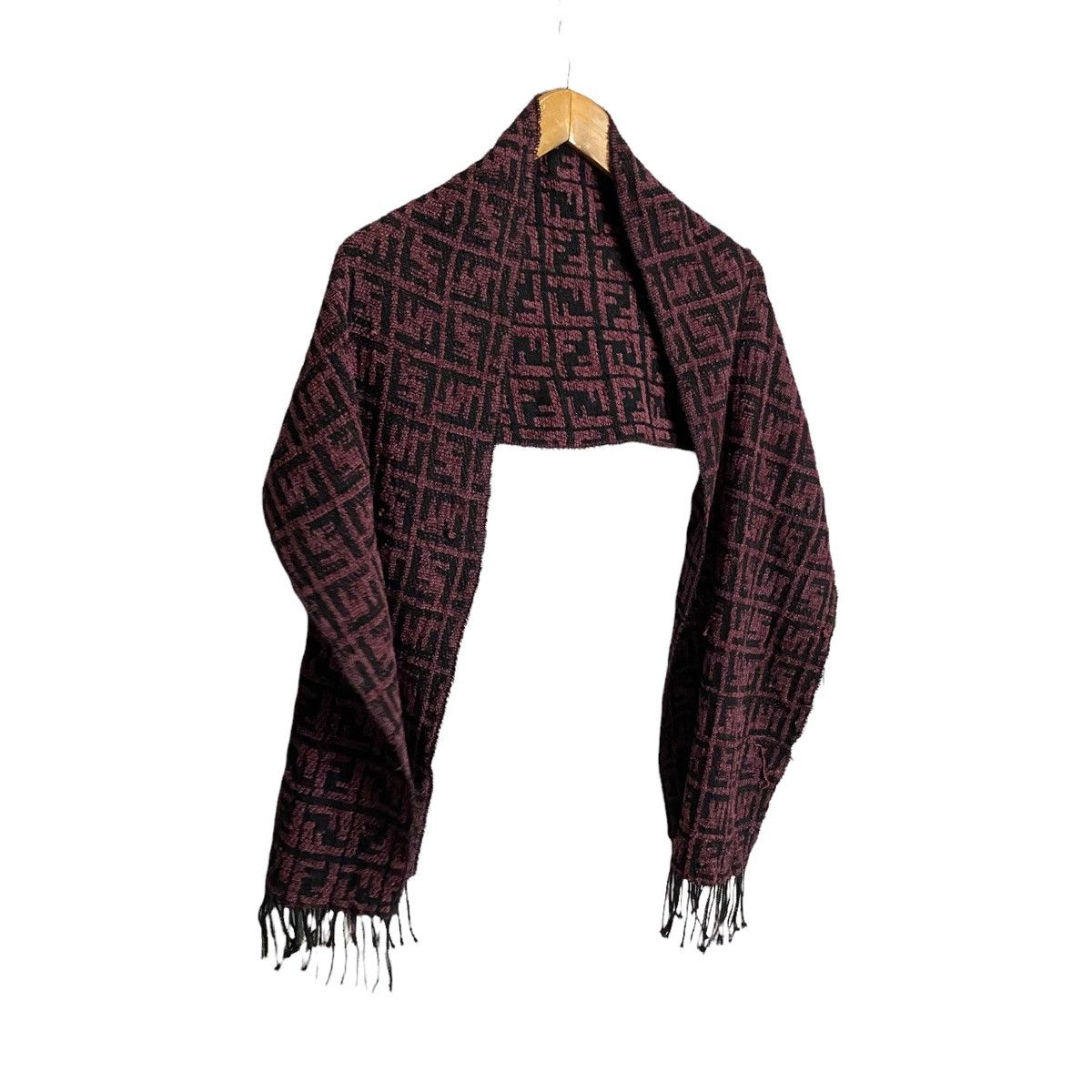 Fendi Fendi zucca monogram mufler/scarft Size ONE SIZE - 4 Thumbnail