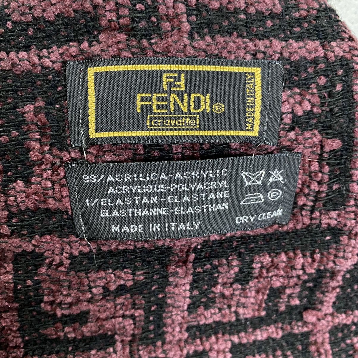Fendi Fendi zucca monogram mufler/scarft Size ONE SIZE - 13 Thumbnail