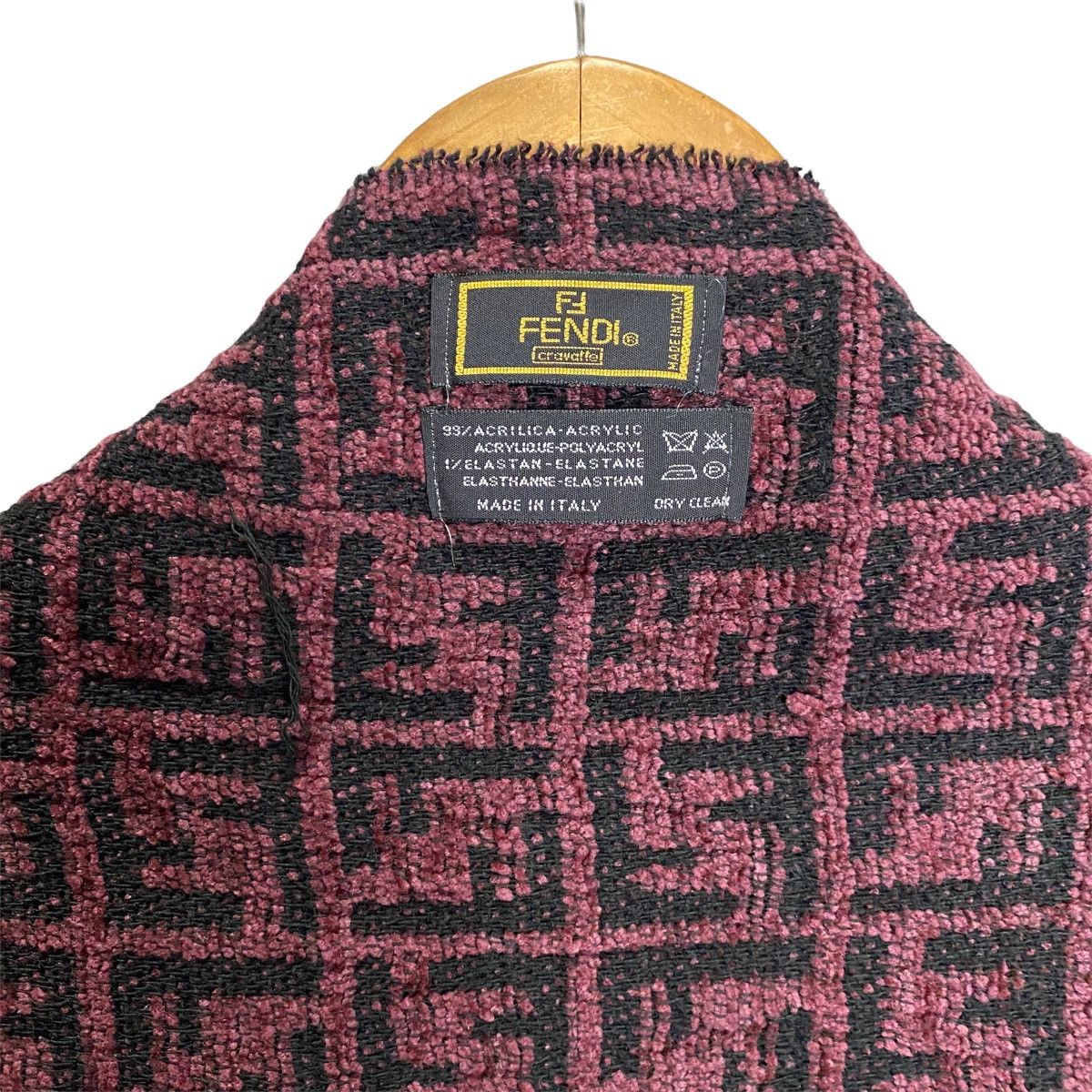 Fendi Fendi zucca monogram mufler/scarft Size ONE SIZE - 1 Thumbnail