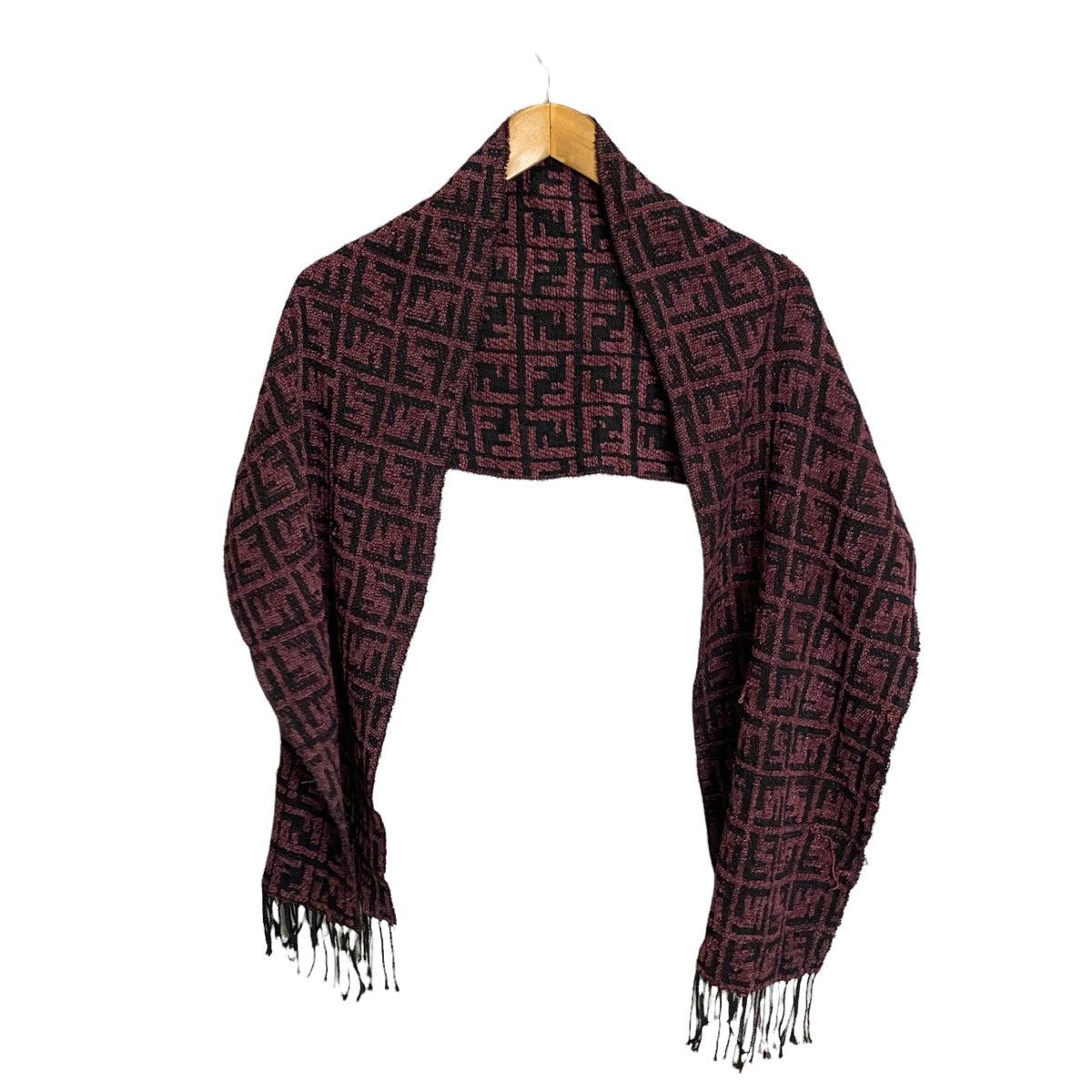 Fendi Fendi zucca monogram mufler/scarft Size ONE SIZE - 3 Thumbnail