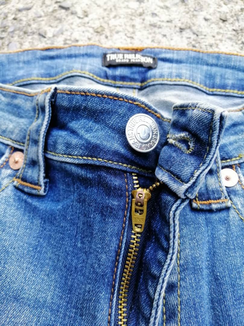 True Religion True Religion Skinny Fit Denim Jeans Size US 28 / EU 44 - 5 Thumbnail