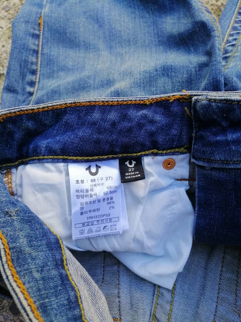 True Religion True Religion Skinny Fit Denim Jeans Size US 28 / EU 44 - 7 Thumbnail