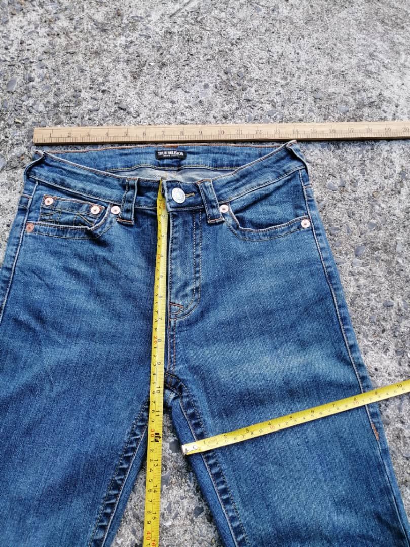 True Religion True Religion Skinny Fit Denim Jeans Size US 28 / EU 44 - 3 Thumbnail
