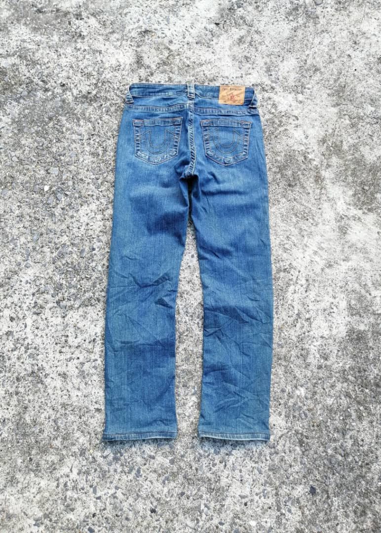 True Religion True Religion Skinny Fit Denim Jeans Size US 28 / EU 44 - 2 Thumbnail