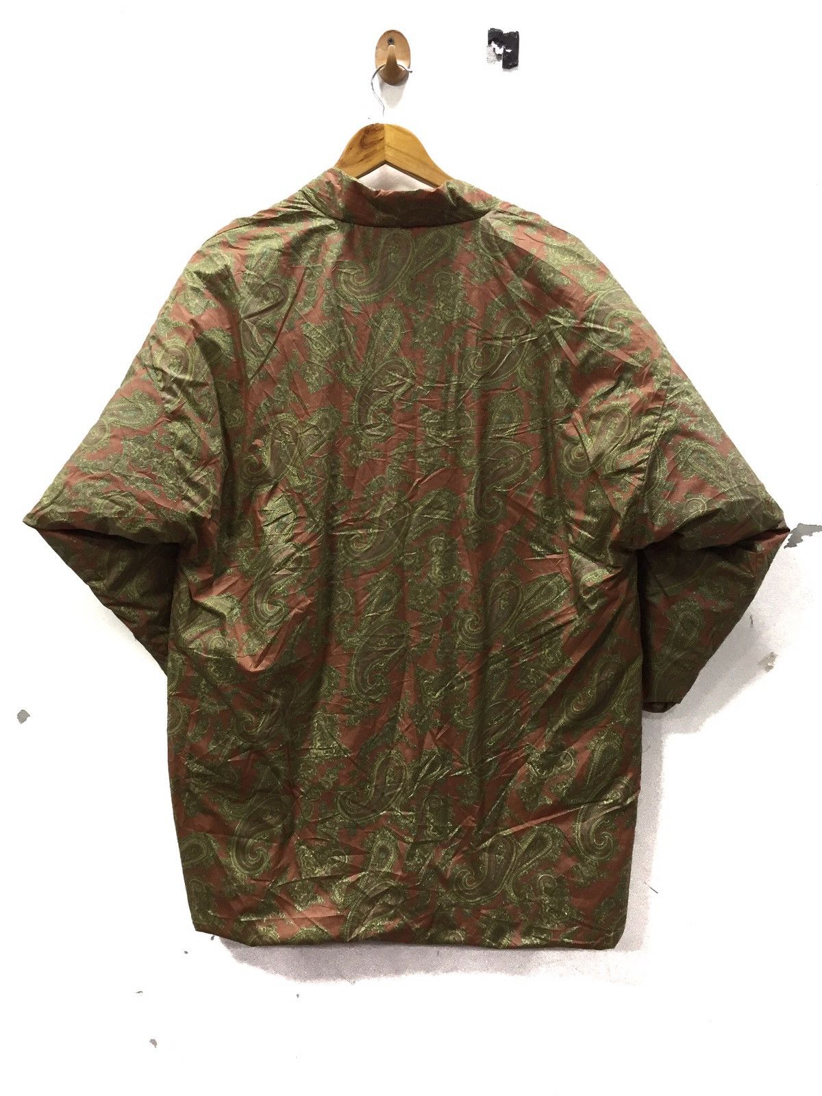 Japanese Brand × Vintage kimono Japanese Traditional Paisley full print Down Size US XL / EU 56 / 4 - 5 Thumbnail