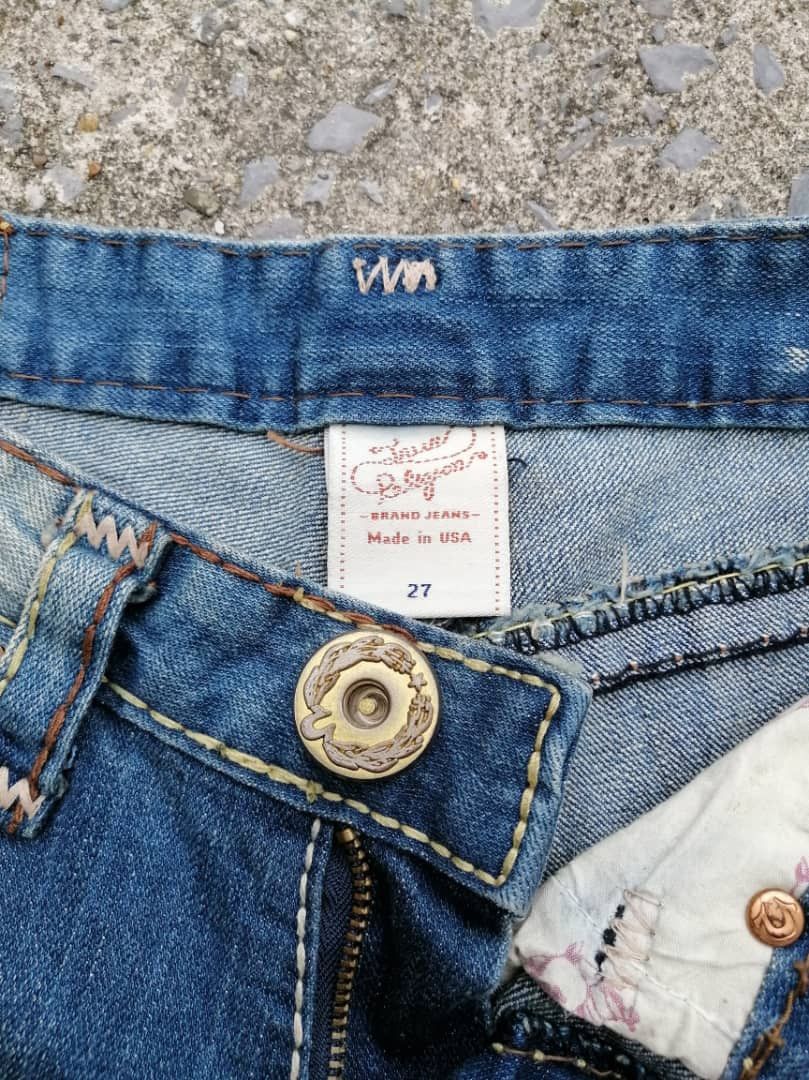 True Religion True Religion Low Rise Denim Jeans Size 26" / US 2 / IT 38 - 5 Thumbnail