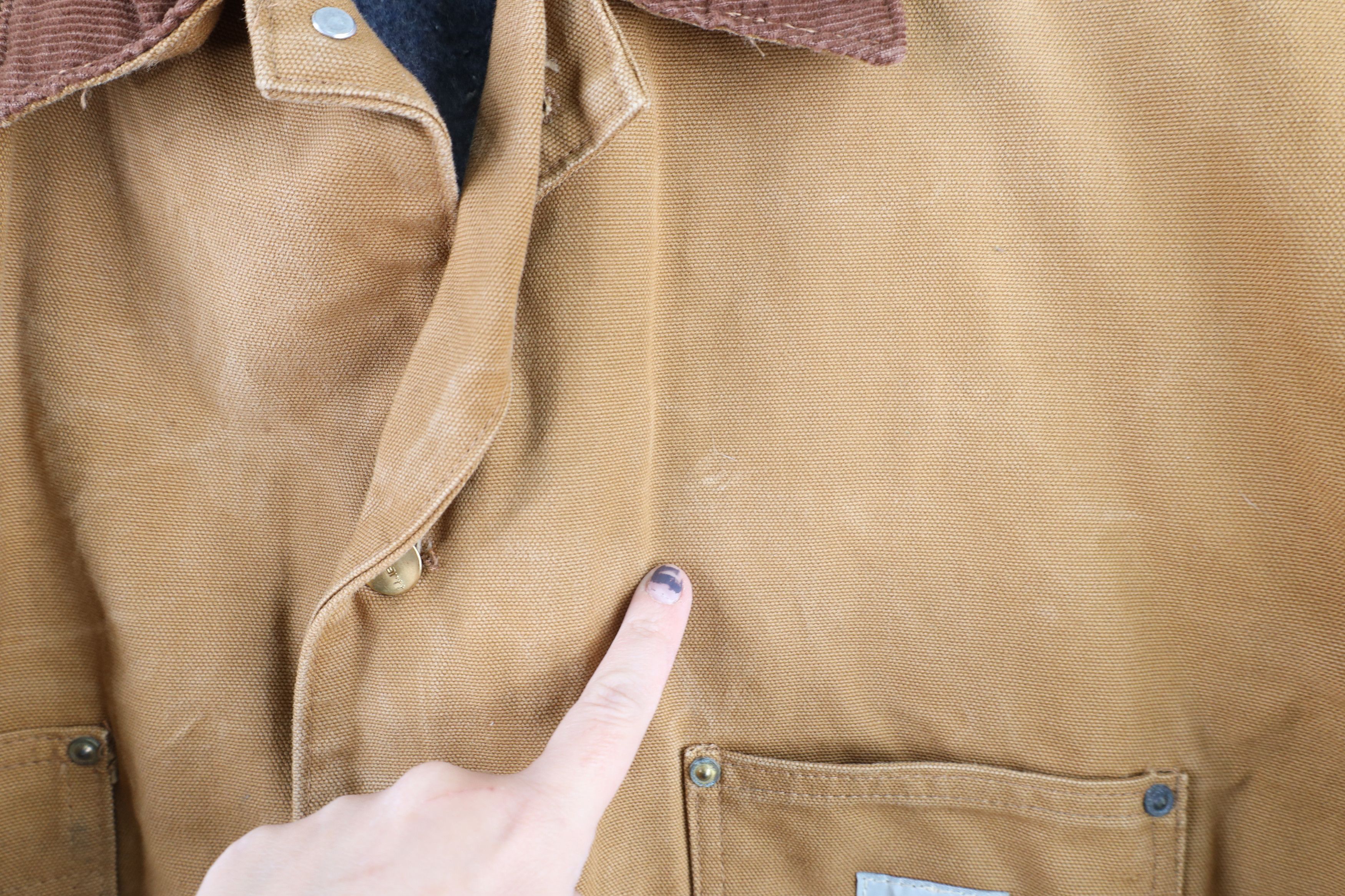 Carhartt Vintage 90s Carhartt Blanket Lined Chore Barn Jacket Brown Size US XXL / EU 58 / 5 - 7 Thumbnail