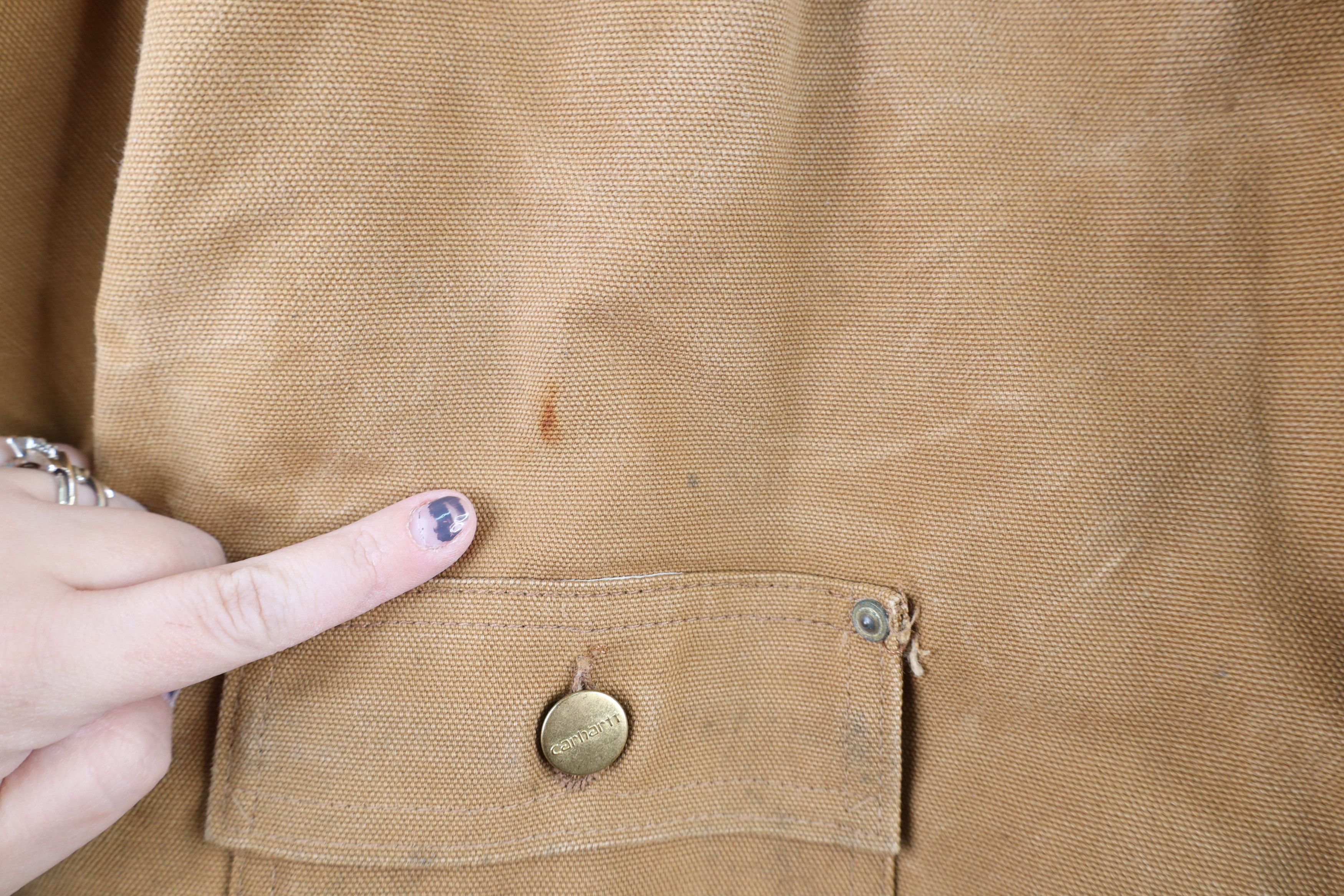 Carhartt Vintage 90s Carhartt Blanket Lined Chore Barn Jacket Brown Size US XXL / EU 58 / 5 - 8 Thumbnail