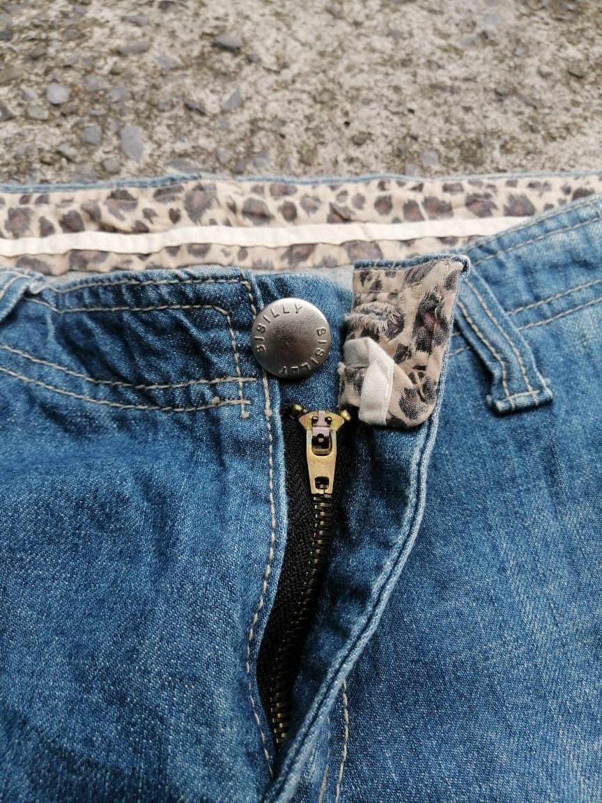 Designer × Japanese Brand Sissily Nice Design Cargo Denim Jeans Size 30" / US 8 / IT 44 - 3 Thumbnail