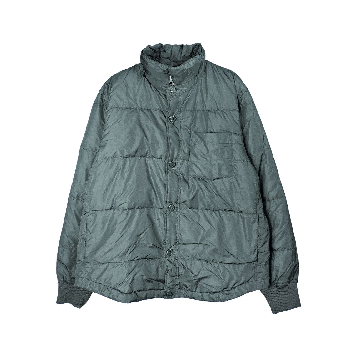 image of Gu Goose Down Jacket in Blue Green, Men's (Size Large)