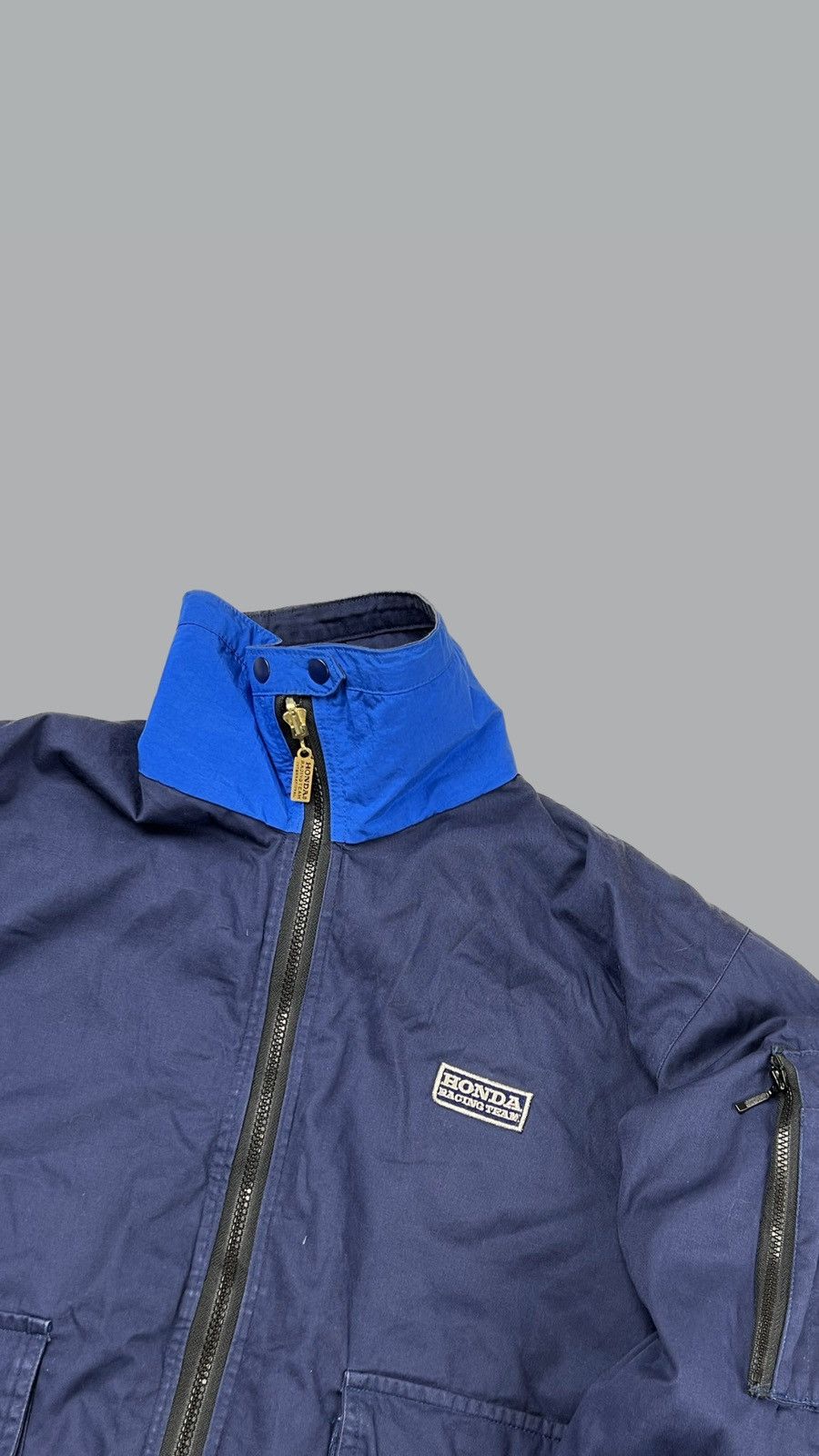 Honda × NASCAR •Free shipping• Vintage Honda Racing Jacket F1 Size US M / EU 48-50 / 2 - 9 Thumbnail