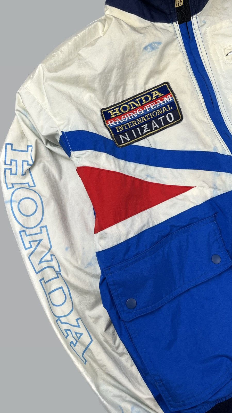 Honda × NASCAR •Free shipping• Vintage Honda Racing Jacket F1 Size US M / EU 48-50 / 2 - 3 Thumbnail