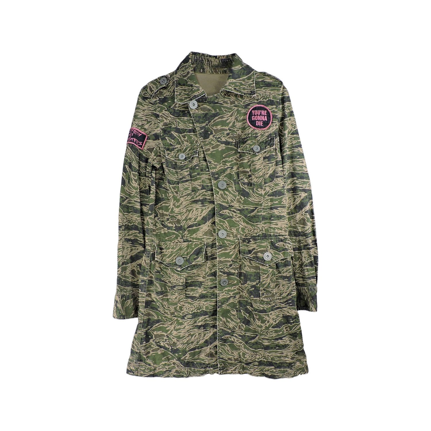 Hysteric Glamour Hysteric Glamour X Destroy All Monsters Tiger Stripe Parka Size M / US 6-8 / IT 42-44 - 2 Thumbnail