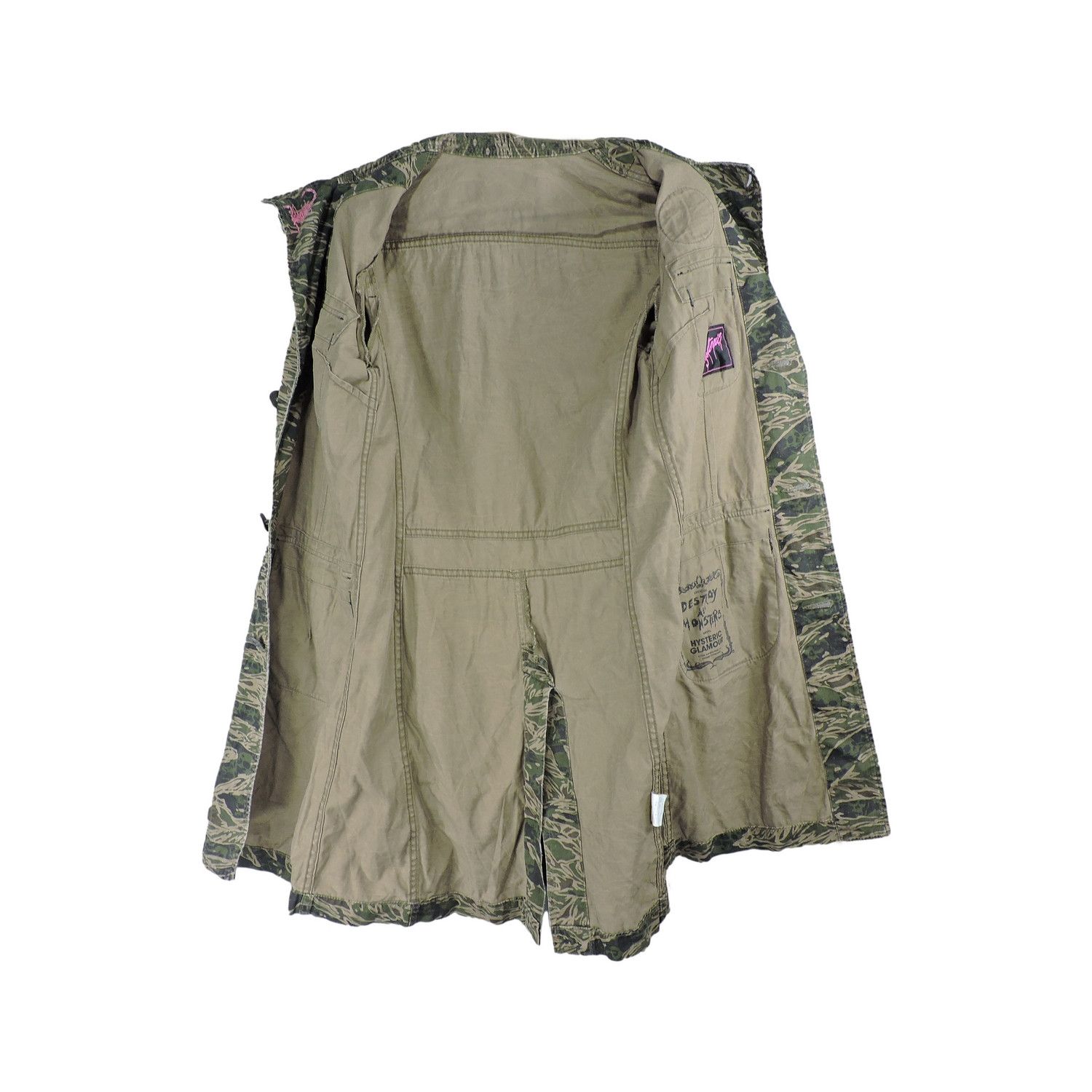 Hysteric Glamour Hysteric Glamour X Destroy All Monsters Tiger Stripe Parka Size M / US 6-8 / IT 42-44 - 3 Thumbnail