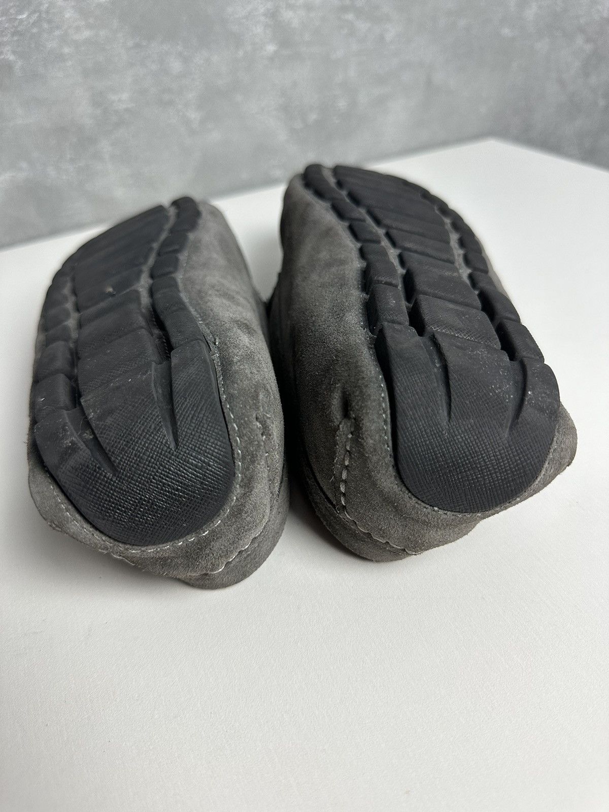 Balmain Balmain Paris Suede Grey Men’s Moccasin Shoes Size US 11 / EU 44 - 11 Thumbnail