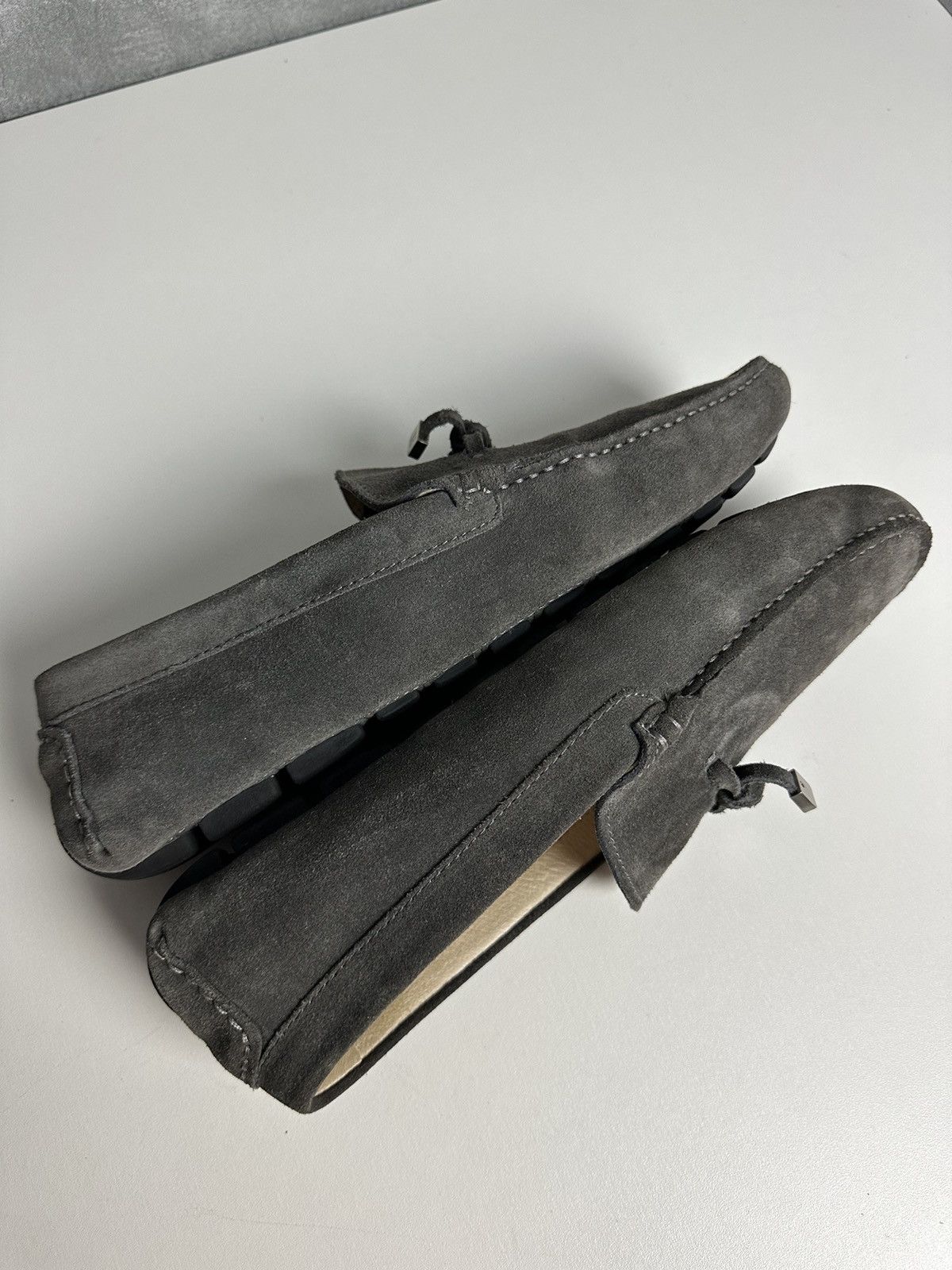 Balmain Balmain Paris Suede Grey Men’s Moccasin Shoes Size US 11 / EU 44 - 9 Thumbnail