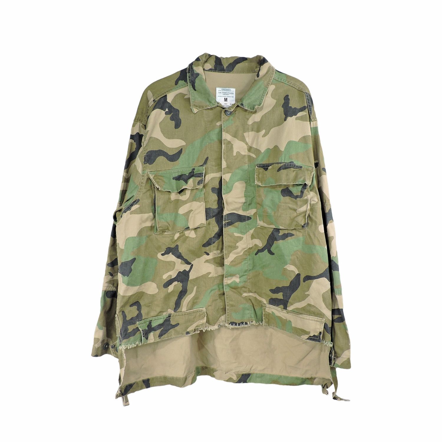 Zara 2024 camouflage parka