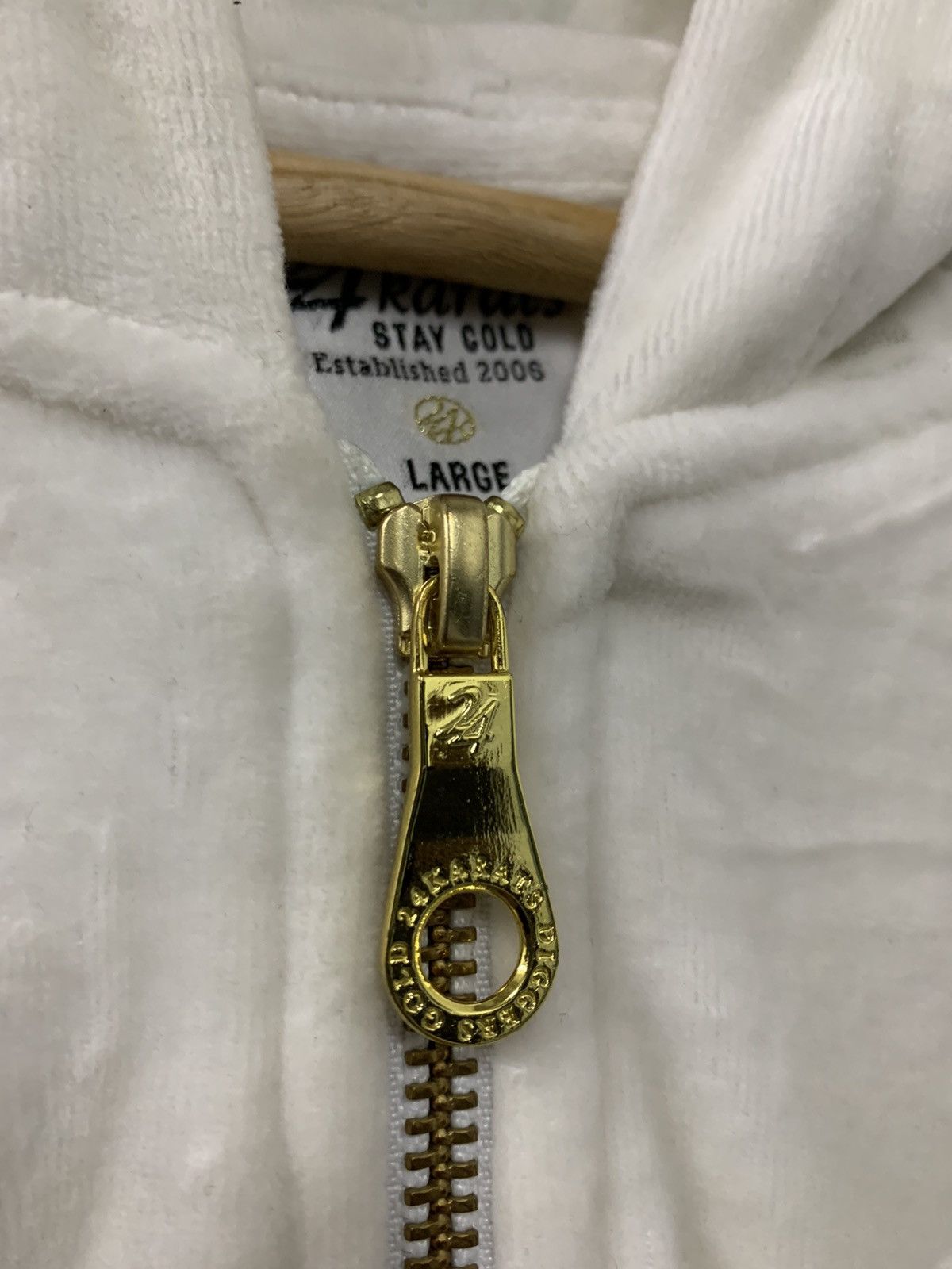Japanese Brand 24 Karats Exile Tower Of Wish Zipper Hoodie Suede Big Logo Size US M / EU 48-50 / 2 - 5 Thumbnail