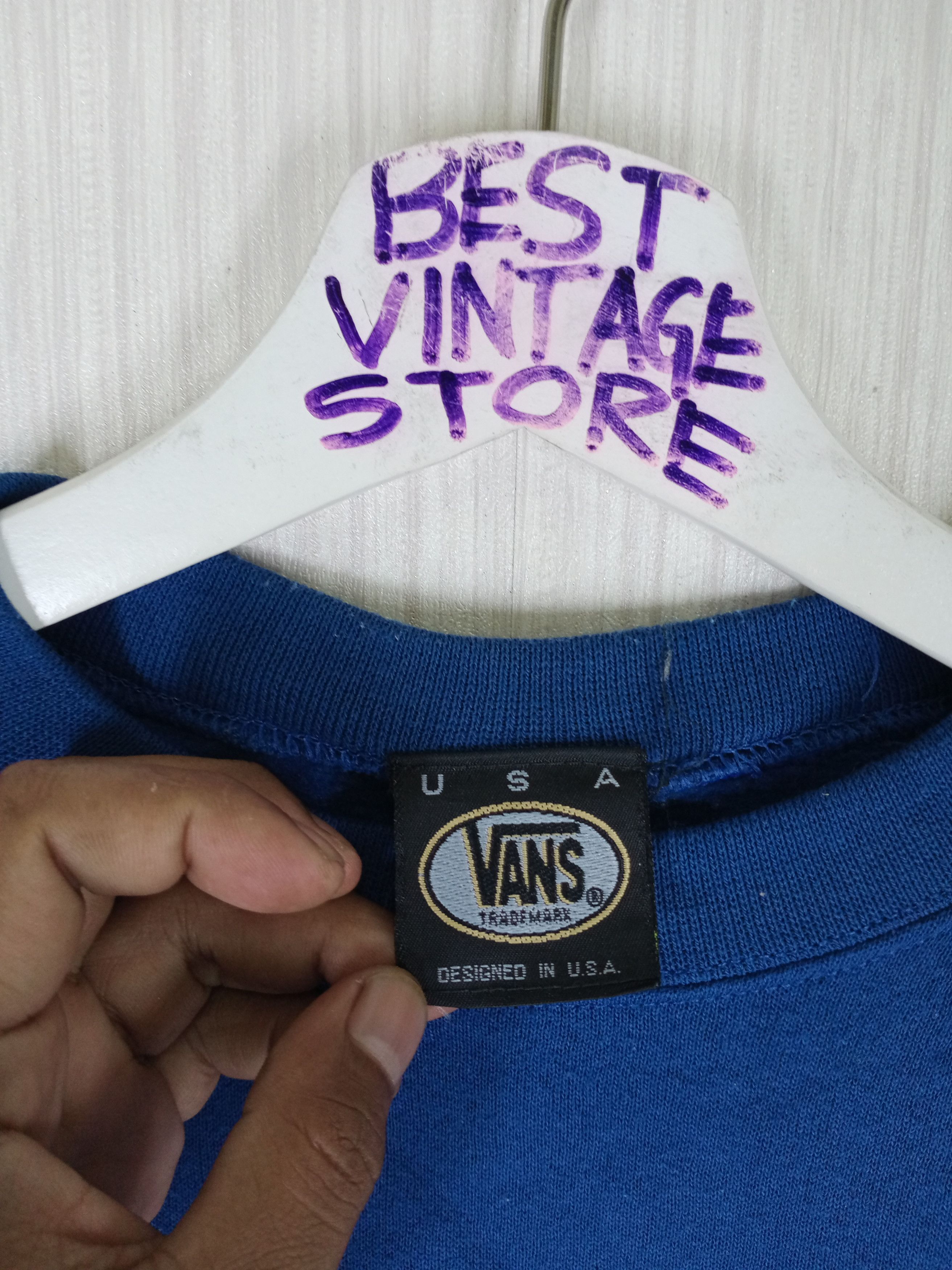Vans Vintage 90s Vans Small Logo Sweatshirt Size US M / EU 48-50 / 2 - 5 Thumbnail