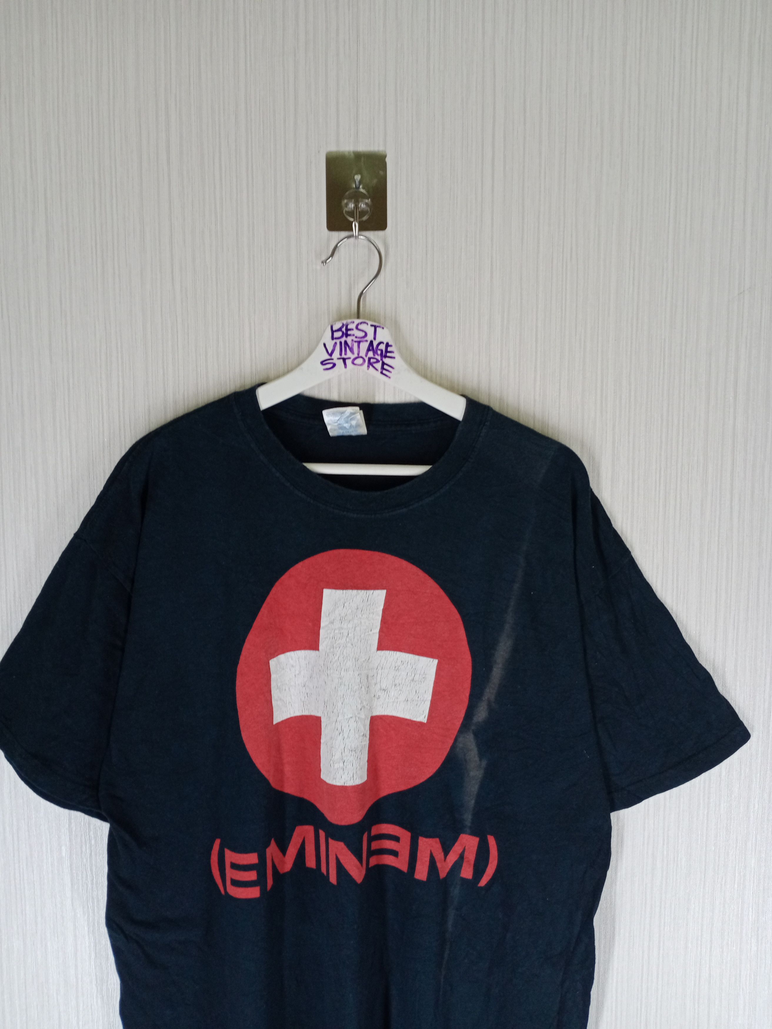 Eminem Rare Vintage Eminem T Shirt Hip Hop Size US XL / EU 56 / 4 - 3 Thumbnail