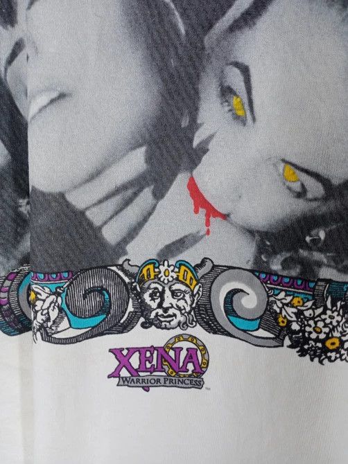 Monies Rare Vintage 90s Xena Princess Warrior t shirt Size US XL / EU 56 / 4 - 6 Thumbnail