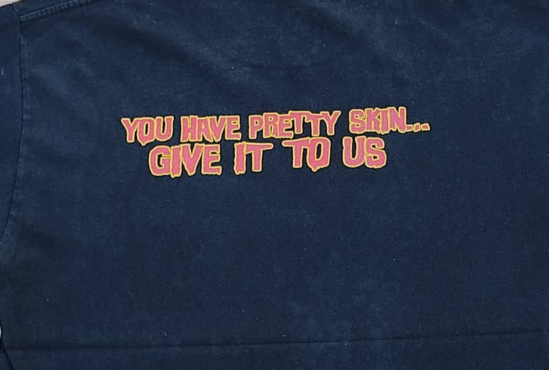Vintage vintage tee Evil Dead movie promo ( A 21 ) Size US L / EU 52-54 / 3 - 4 Thumbnail