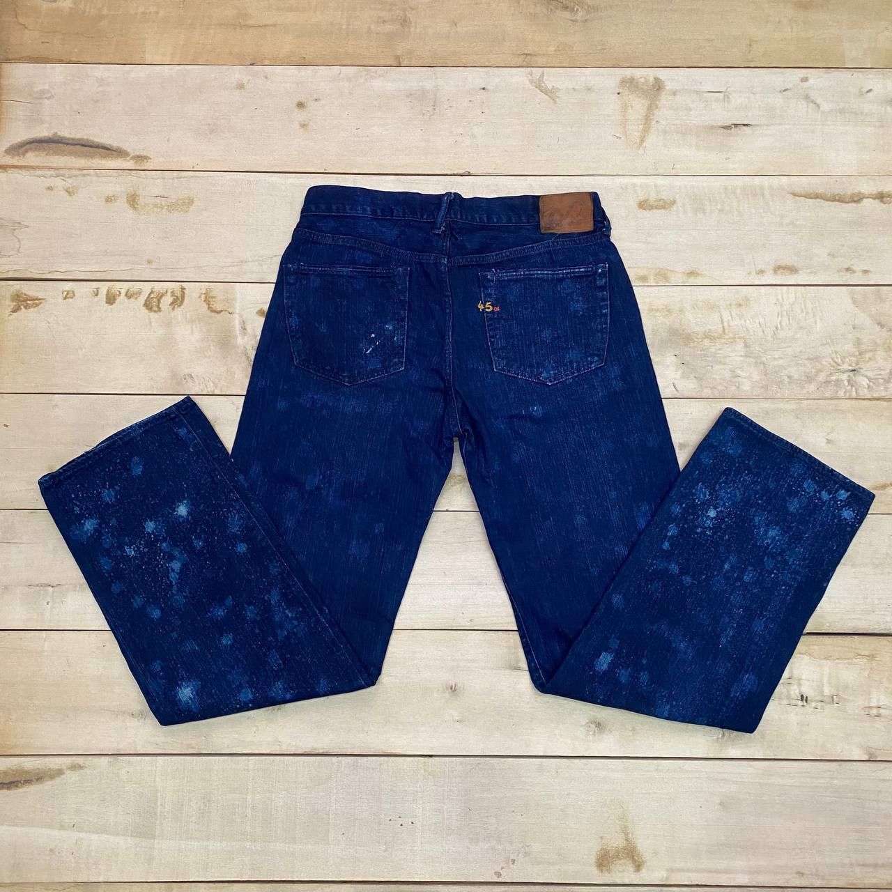 45rpm × Japanese Brand X348 45RPM JAPAN ACID WASH DENIM Size US 32 / EU 48 - 1 Thumbnail