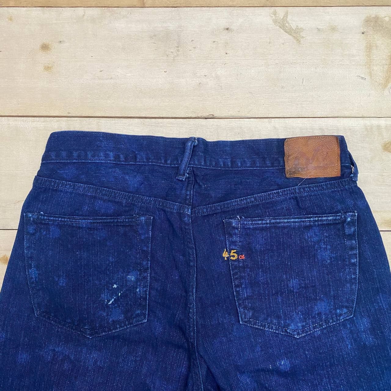 45rpm × Japanese Brand X348 45RPM JAPAN ACID WASH DENIM Size US 32 / EU 48 - 2 Thumbnail