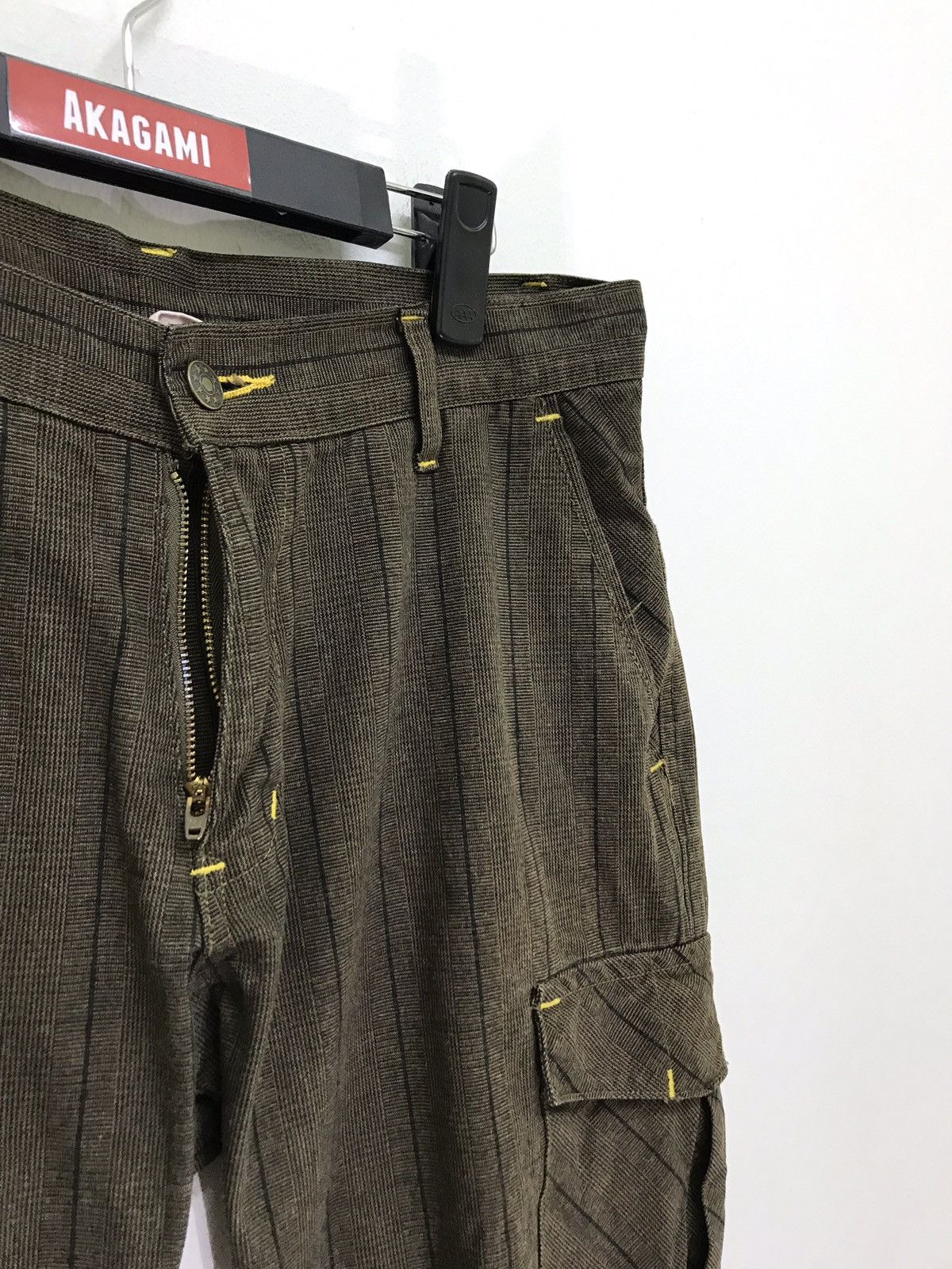 Japanese Brand Japan Brand Stimulus Cargo Pant Striped Regular Size US 32 / EU 48 - 4 Thumbnail