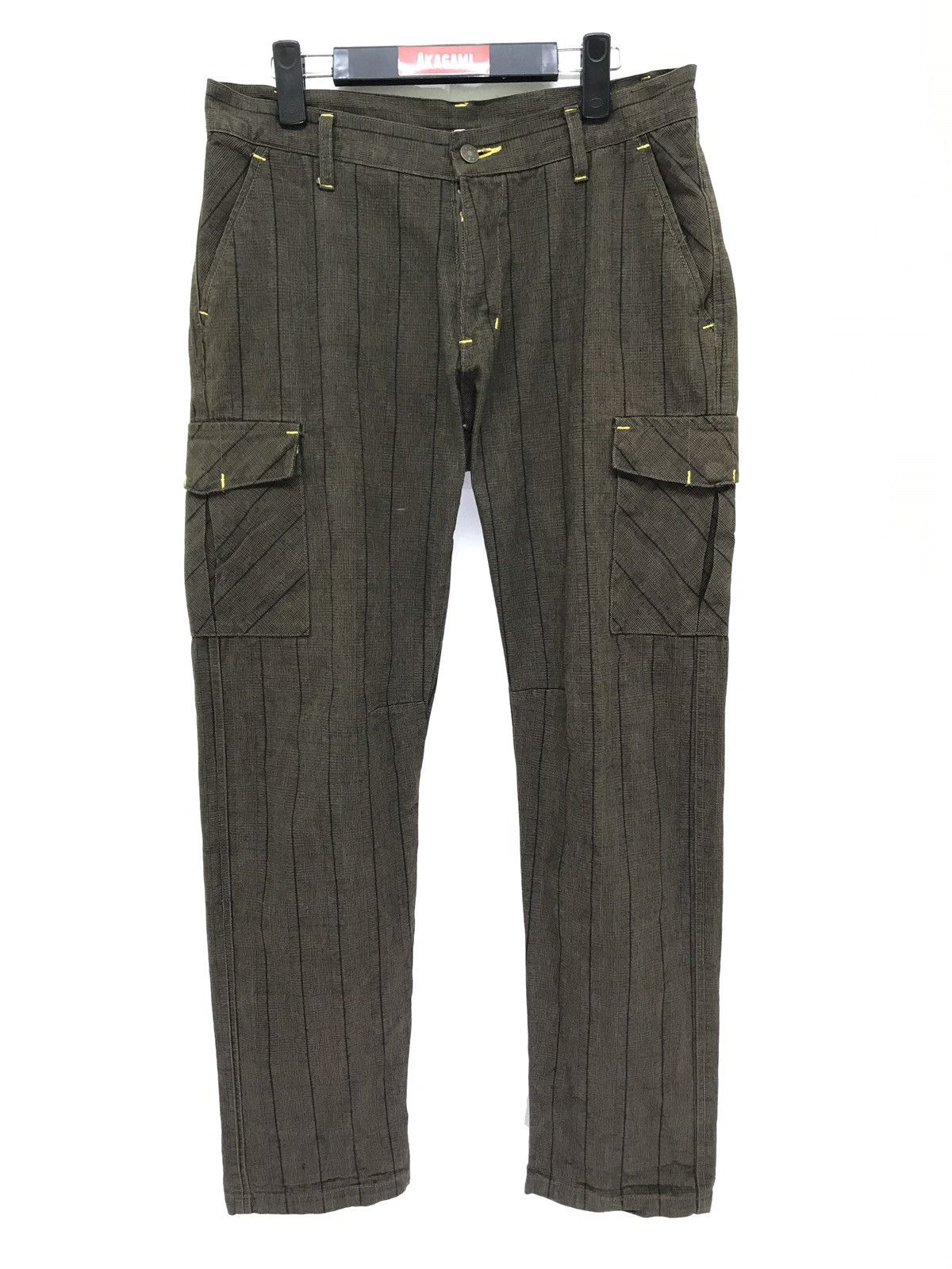 Japanese Brand Japan Brand Stimulus Cargo Pant Striped Regular Size US 32 / EU 48 - 2 Thumbnail