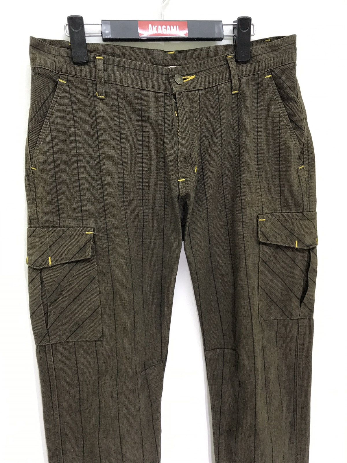 Japanese Brand Japan Brand Stimulus Cargo Pant Striped Regular Size US 32 / EU 48 - 1 Thumbnail