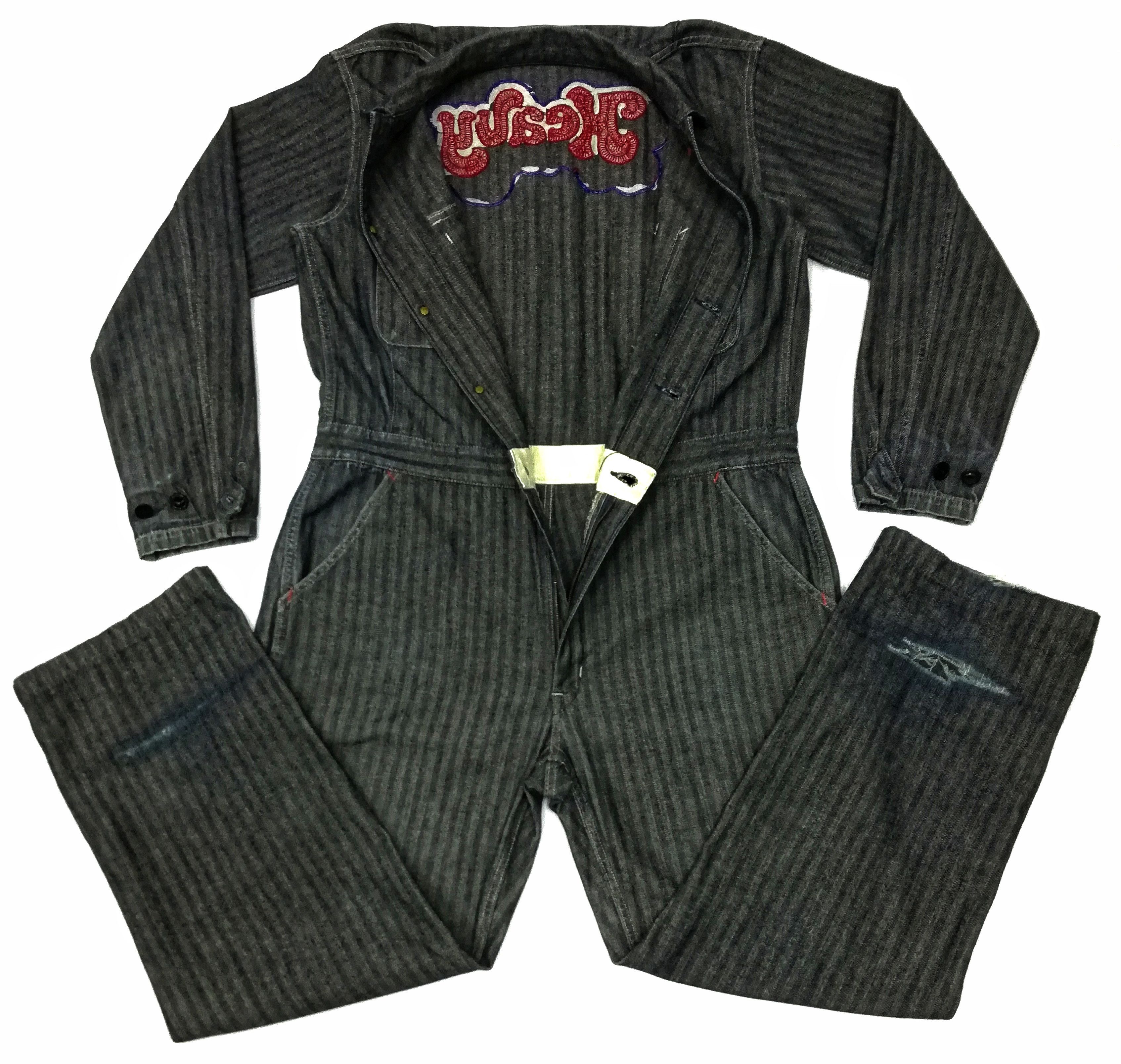 Hysteric Glamour 🔥SUPER RARE OG HG Herringbone Striped Coverall Jumpsuits Size US 34 / EU 50 - 10 Thumbnail