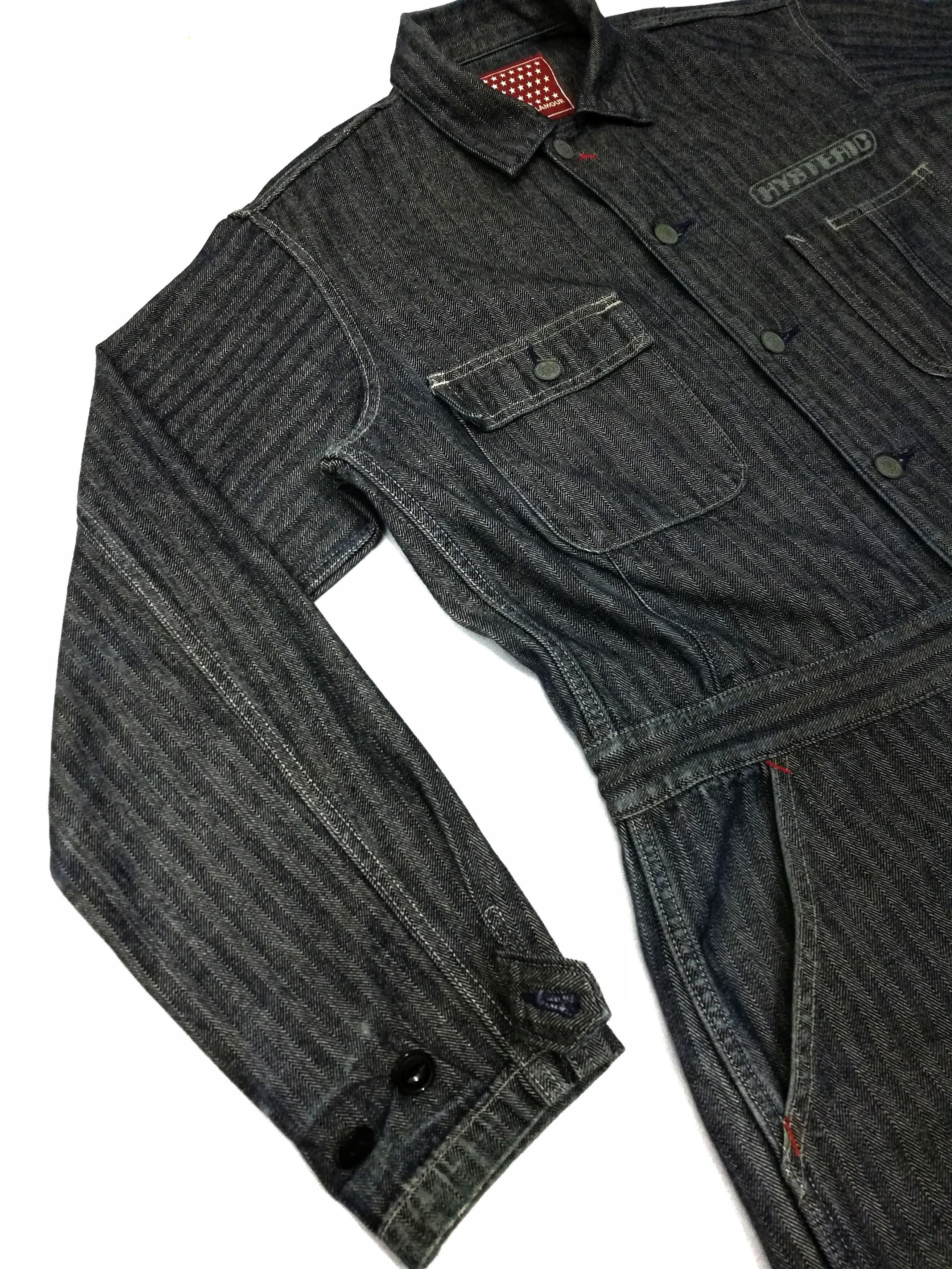 Hysteric Glamour 🔥SUPER RARE OG HG Herringbone Striped Coverall Jumpsuits Size US 34 / EU 50 - 4 Thumbnail