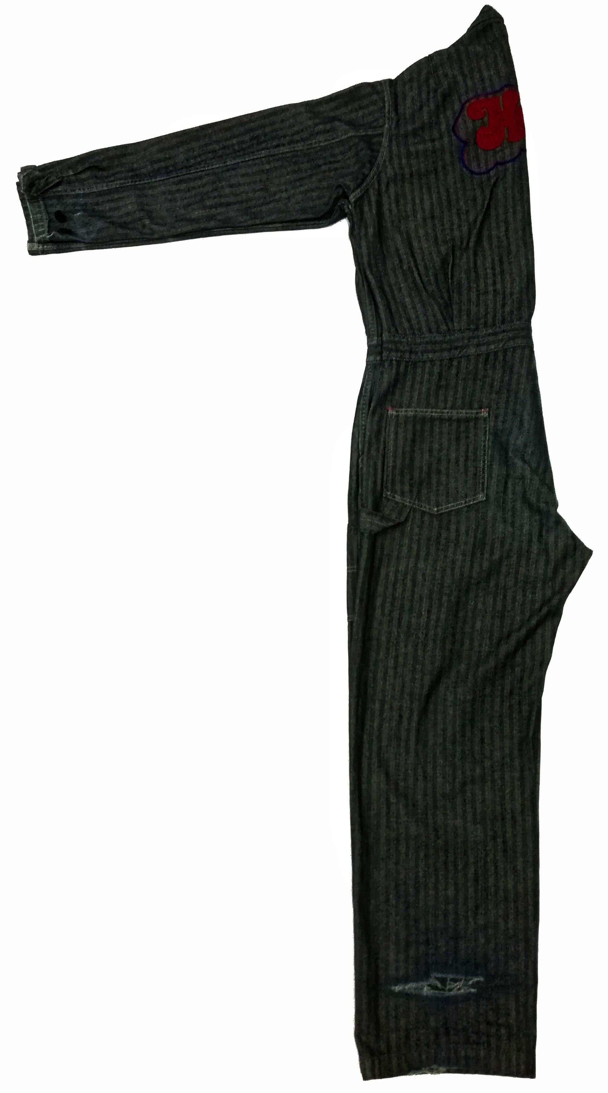 Hysteric Glamour 🔥SUPER RARE OG HG Herringbone Striped Coverall Jumpsuits Size US 34 / EU 50 - 11 Thumbnail
