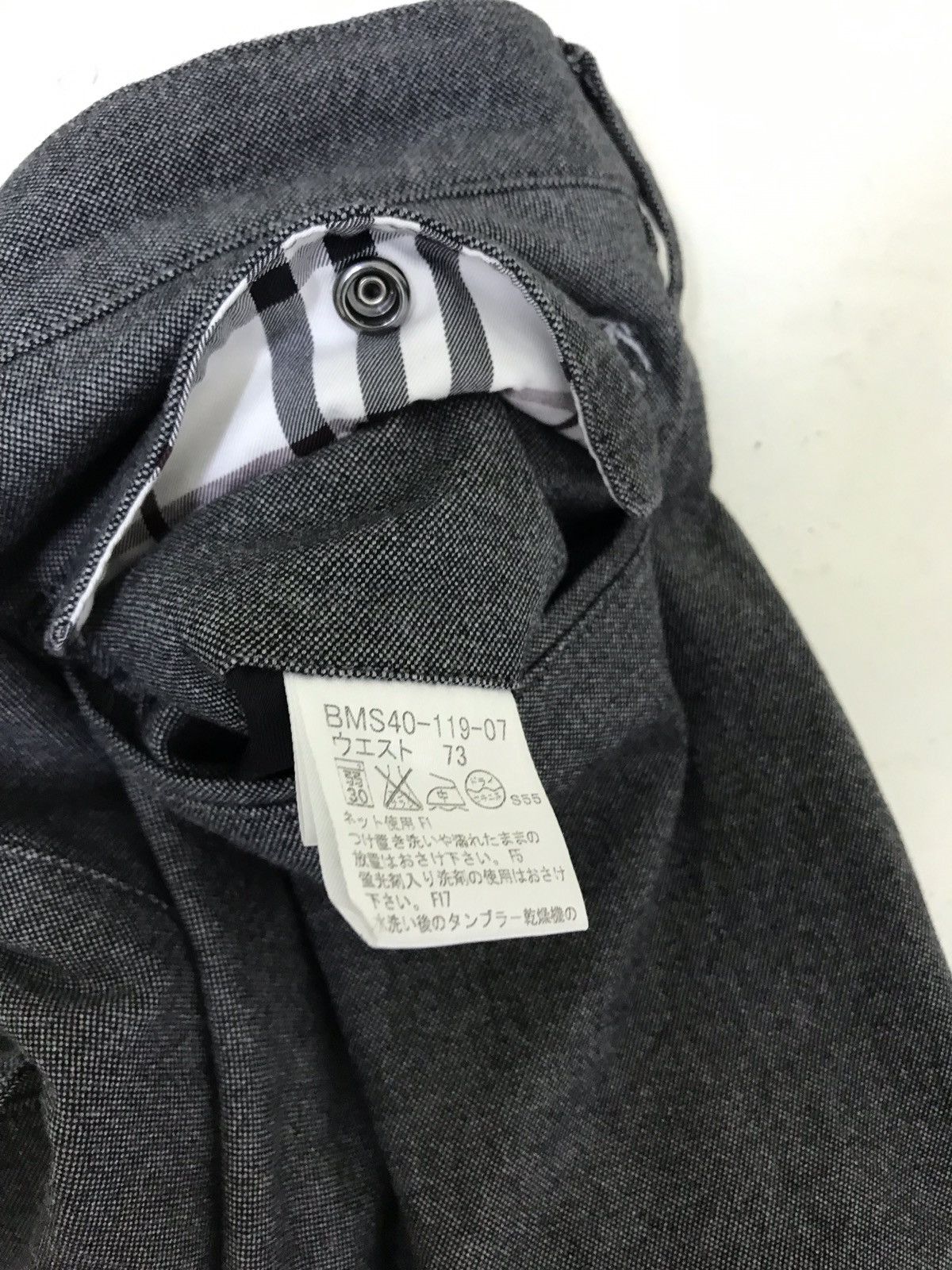 Burberry 🐎Burberry Black Label Cargo Pant Grey Stretchable Slim Size US 30 / EU 46 - 8 Thumbnail