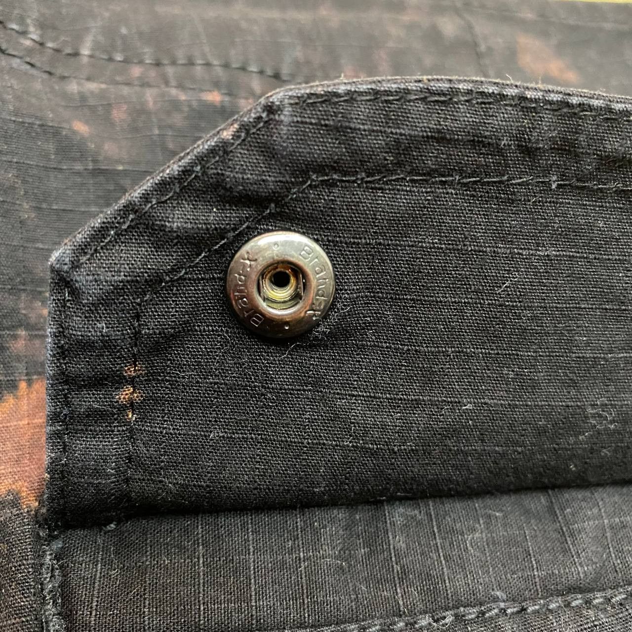 Japanese Brand X349 JAPAN X-BRAND RIPSTOP ACID WASH CARGO PANTS Size US 30 / EU 46 - 6 Thumbnail