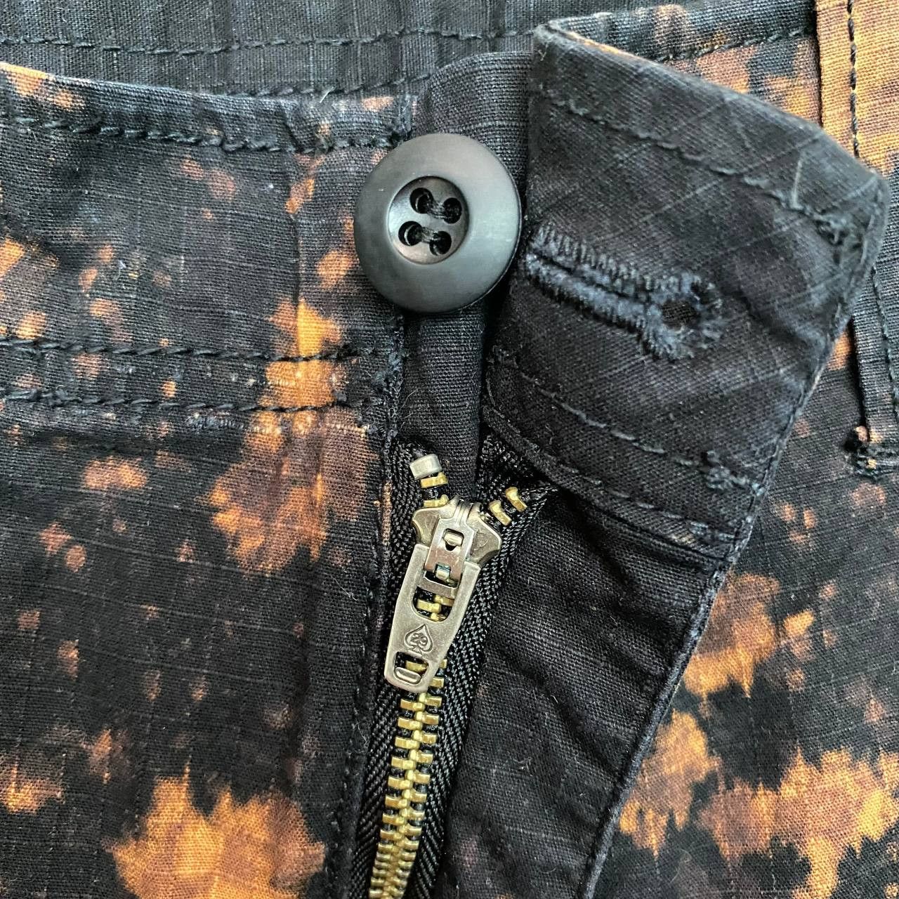 Japanese Brand X349 JAPAN X-BRAND RIPSTOP ACID WASH CARGO PANTS Size US 30 / EU 46 - 5 Thumbnail