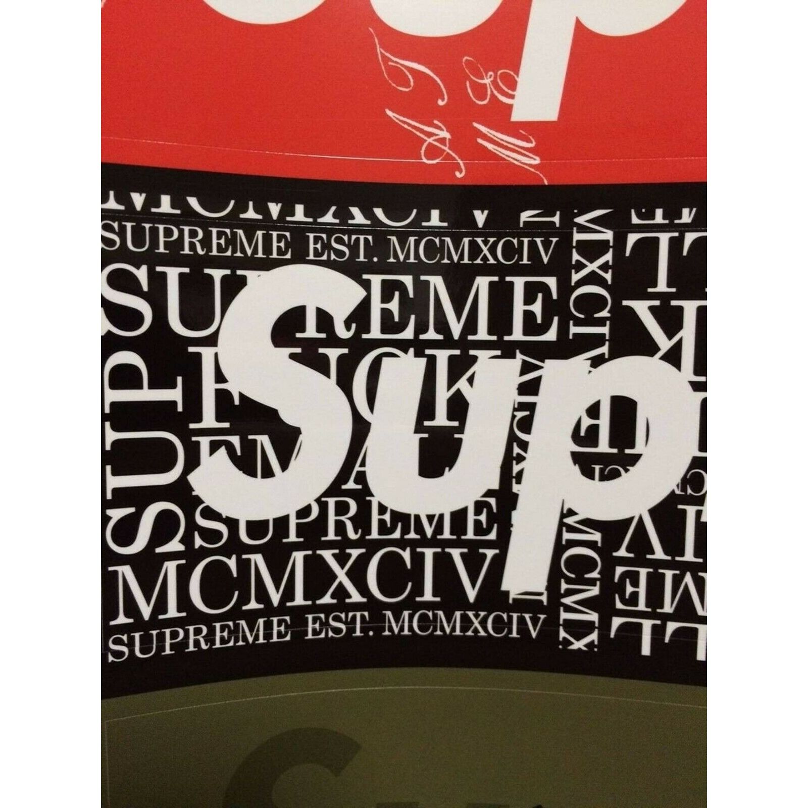 Supreme 🎁 SUPREME SENSE MAGAZINE 2015 BOX LOGO STICKER SHEET JAPAN Size ONE SIZE - 5 Thumbnail