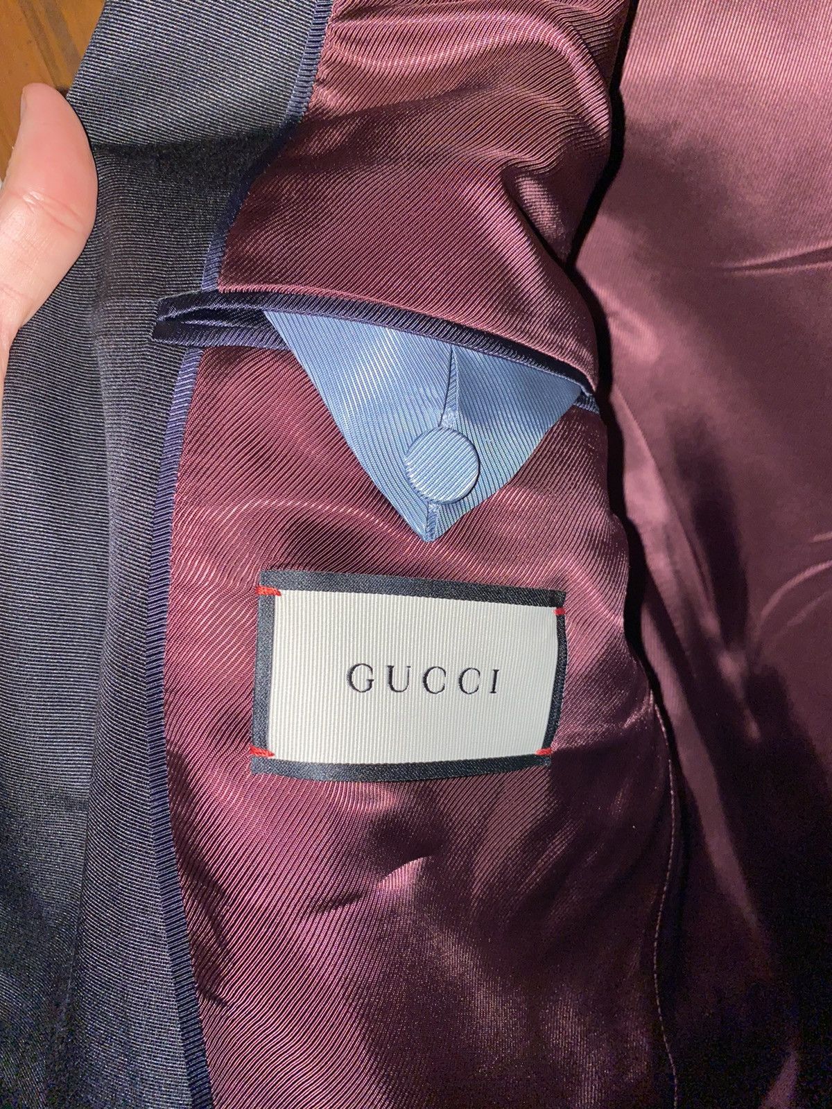 Gucci Gucci GG Black Monogram Blazer Size 48R - 11 Thumbnail