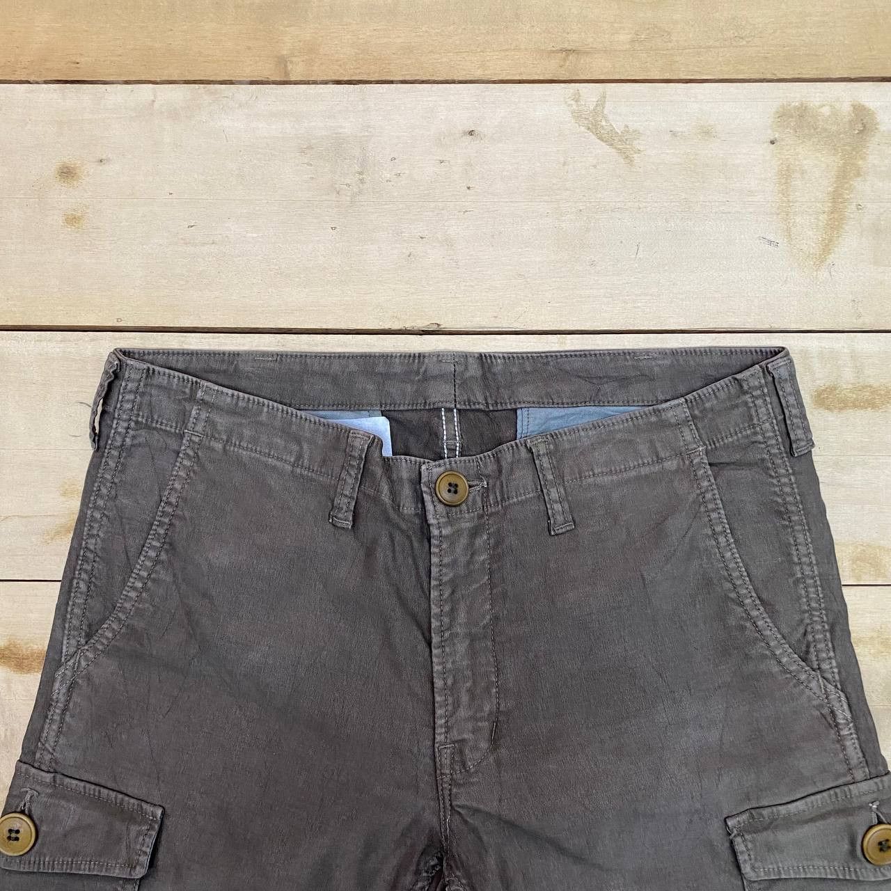 HOLLYWOOD RANCH MARKET × Japanese Brand X350 H.R MARKET JAPAN CARGO PANTS Size US 32 / EU 48 - 3 Thumbnail